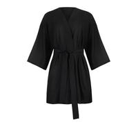 Women's beach kaftan Lisca Tanzania Noir XL/2XL