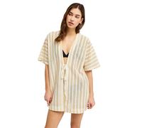 Roxy Moana Story Short Sleeve Kimono Grey M-L Woman