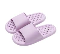 Women's Beach Slippers, Acupressure Massage Slippers, Summer Couples Slippers, Super Soft Bathing Shoes, Flat Bathing Sandals, Quick Drying Shower Shoes, Reflexology Summer Shoes, purple, 6 UK