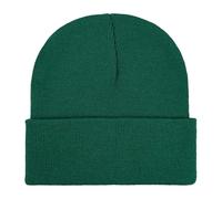 Women's Beanie Hat Winter Ladies Slouch Woolly Turn Up Knitted Cap Solid Color Simplicity Warm Hats Lightweight Soft Windproof Caps Casual Sports Accessories Versatile for Skiing Hiking