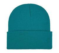 Women's Beanie Hat Winter Ladies Slouch Woolly Turn Up Knitted Cap Solid Color Simplicity Warm Hats Lightweight Soft Windproof Caps Casual Sports Accessories Versatile for Skiing Hiking