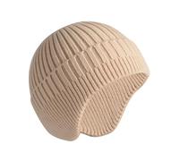 Womens Beanie Hats UK Slouch Unisex Womens Hats and Caps Solid Color Thermal Women Hat Knitted Sports Winter for Women UK Warm Ear Warmers Beige