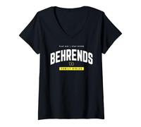 Women's Behrends Family Ninjas V-Neck T-Shirt