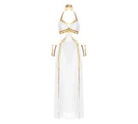 Women's Belly Dance Dress Sequin Tassel Slit Chiffon Hem Indian Latin Performance Outfit