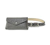 Womens Belt Bag Women's Punk Style Belt Decoration Crossbody Waist Bag