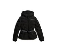 Women's belted puffer jacket Superdry Noir M
