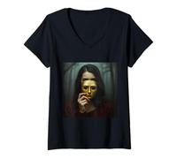 Women's Beneath The Mask V-Neck T-Shirt