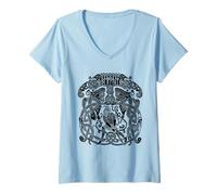 Womens Beowulf Norse V-Neck T-Shirt
