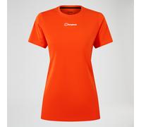 Women's Berghaus Delta Short Sleeve Tech Tee - Orange
