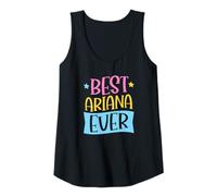 Womens Best Ariana Ever Matching Personalized First Name Tank Top