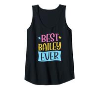 Womens Best Bailey Ever Matching Personalized First Name Tank Top