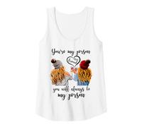Womens Best Friend You are My Person You Will Always Be My Person Tank Top
