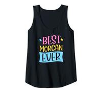 Womens Best Morgan Ever Matching Personalized First Name Tank Top