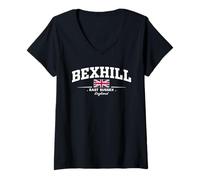 Women's Bexhill England V-Neck T-Shirt