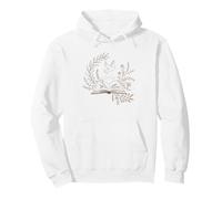 Womens Bible Study Leader Books Cross Bookmark Faith Reader Pullover Hoodie