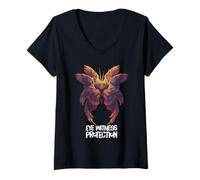 Womens Biblically Accurate Angel Seraphim Archangel Bible Catholic V-Neck T-Shirt