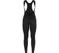 Women's bibtights Odlo Zeroweight X-Warm Noir L