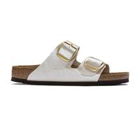 Women's big buckle sandals Birkenstock Arizona Birko-Flor Blanc 38 Étroit