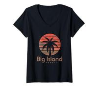 Women's Big Island Hawaii V-Neck T-Shirt