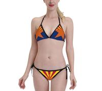 Women's Bikini Set Arizona Flag Womens Bikini Set Sexy Print Beachwear, for Spa, Beach, Vacation, Holiday