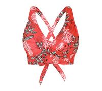 Womens Bikini Top Swimming Costume V Neck Criss Cross Swimwear Tops Push Up Wireless Backless Bras Bikinis Sexy Tie Back Swim Tops for Women UK Stretch Beachwear Summer Bathing Suits