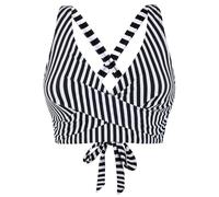 Womens Bikini Top Swimming Costume V Neck Criss Cross Swimwear Tops Push Up Wireless Backless Bras Bikinis Sexy Tie Back Swim Tops for Women UK Stretch Beachwear Summer Bathing Suits