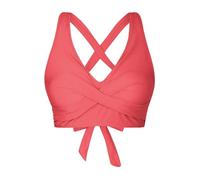 Womens Bikini Top Swimming Costume V Neck Criss Cross Swimwear Tops Push Up Wireless Backless Bras Bikinis Sexy Tie Back Swim Tops for Women UK Stretch Beachwear Summer Bathing Suits