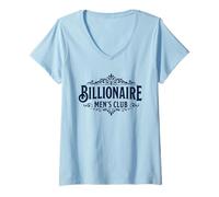 Women's Billionaire Men's Club Capitalist V-Neck T-Shirt