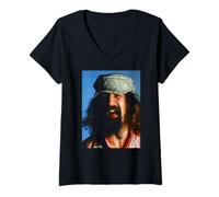 Womens Billy Connolly Humblebums Musician Stand-Up Comedian V-Neck T-Shirt
