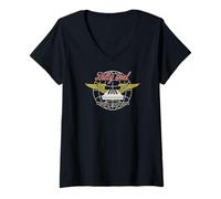 Womens Billy Joel - World Tour V-Neck T-Shirt