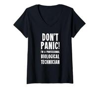 Women's Biological Technician V-Neck T-Shirt