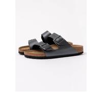 Birkenstock - Synthetic leather sandals - Arizona W Birko-Flor Metallic Black for Women - Size 41 Black