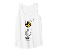 Womens birth.golf.death. Bee the Ball - Women Girls Boys Golf Tank Top