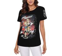 Women's Bizkit Rap Rock Band Limp Tshirts Fashion Crewneck Short Sleeve Tee-Shirts Colorful Graphic Tops Multicoloured S