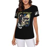 Women's Bizkit Rap Rock Band Limp Tshirts Fashion Crewneck Short Sleeve Tee-Shirts Colorful Graphic Tops Multicoloured S