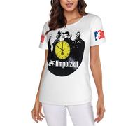 Women's Bizkit Rap Rock Band Limp Tshirts Fashion Crewneck Short Sleeve Tee-Shirts Colorful Graphic Tops Multicoloured XL