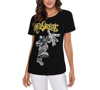 Women's Bizkit Rap Rock Band Limp Tshirts Fashion Crewneck Short Sleeve Tee-Shirts Colorful Graphic Tops Multicoloured S