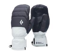 Women's Black Diamond W MISSION MX MITTS (Charcoal-Belay Blue) mittens