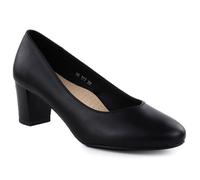 Women's black low-heel pumps Sergio Leone PB177