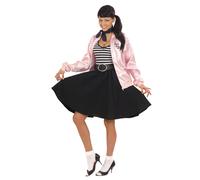 Women's black rock'n'roll skirt