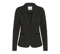 ICHI Women's KATE BL Blazer, Black - Schwarz (Black ( Solid) 10001), 12 (Manufacturer Size: L)