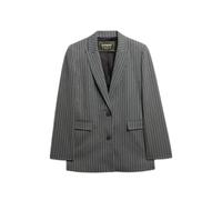 Women's blazer Superdry Pinstripe Gris XS