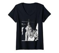 Womens Blizzard Of Ozz Tour Ozzy Osbourne 1981 Black Sabbath V-Neck T-Shirt