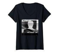 Women's Blondie - No Exit Static TV Aesthetic V-Neck T-Shirt