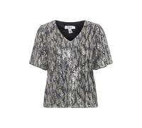Women's blouse b.young Solia AOP Beige 2XL