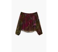 Women's blouse Desigual Paris Vert XS