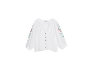 Women's blouse Desigual Roman Blanc XS