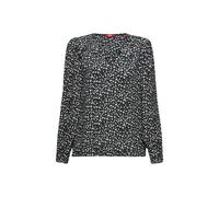 ESPRIT Women's 103EE1F326 Blouse, 004/BLACK 4,