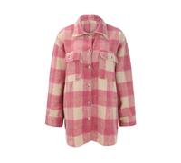 Women's Blouse Foreign Trade Europe and The States Autumn and Winter Women's Square Plaid Pattern Lapel Flannel Coat Home Bedroom Spa & Hotel Outfits Xmas Gifts (Red, XL)
