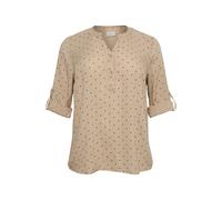 Women's blouse KAFFE Curve Joy Beige 50
